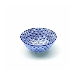 Rhapsody in blue, Small Bowl pennacchi d. 125 - Zafferano