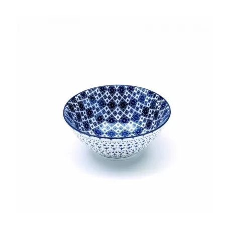 Rhapsody in blue, Small Bowl quadratini d. 125 - Zafferano