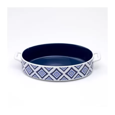 Rhapsody in blue, Pirofila ovale l. 230 - Zafferano