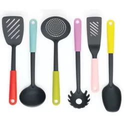 Starter Set - 6 utensili da cucina - in scatola avana , Tasty Colours Mixed - Brabantia