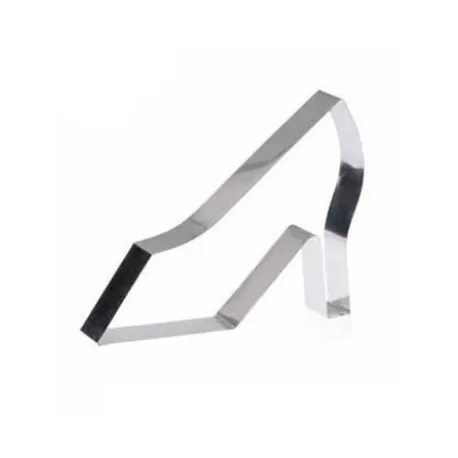 Scarpa inox cm. 30x20x4,5 h. - Decora