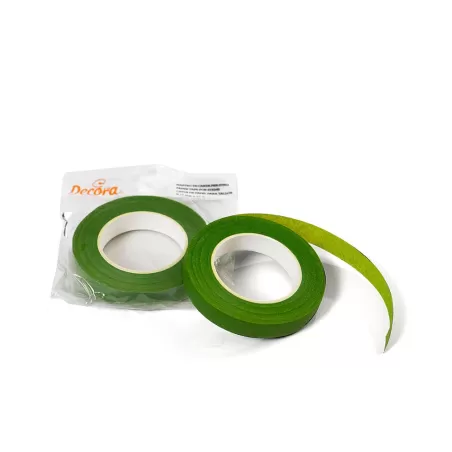 Nastro in carta verde chiaro per steli Mm. 12x27 Mt. - Decora