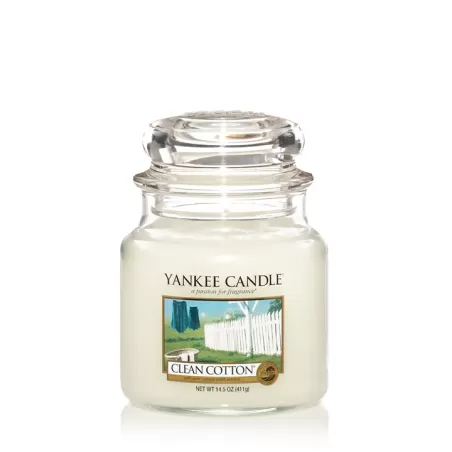 Clean Cotton Giara Media - Yankee Candle