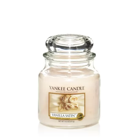 Vanilla Satin Giara Media - Yankee Candle