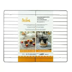 Griglie raffredda-torta Cm. 45,4x30,4 - Decora