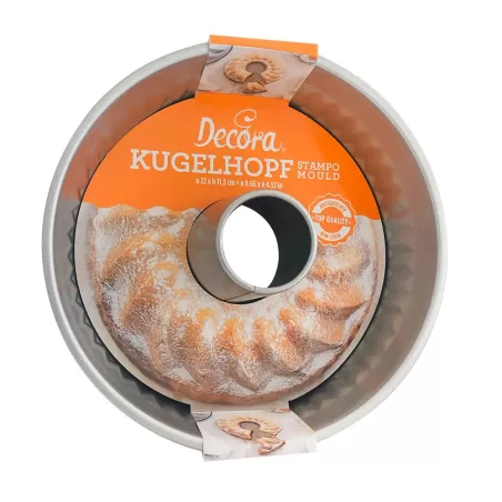 Stampo Kugelhopf Ø Cm. 22x11,5 h - Decora