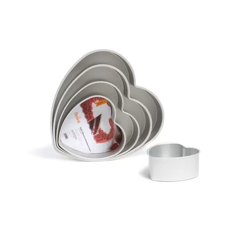 Stampo cuore in alluminio Cm. 30x7,5 H. - Decora