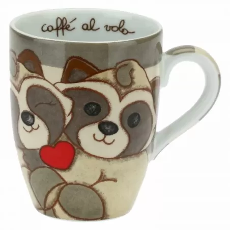Mug coppia procioni  - Thun