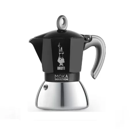 Moka Induction 6 tazze nera - Bialetti