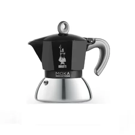 Moka Induction 4 tazze nera - Bialetti