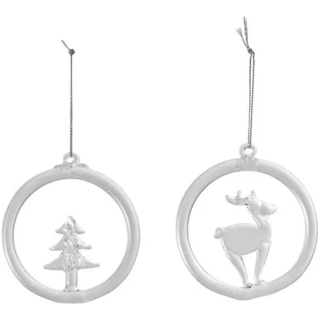 Christmas Decoration Pende in vet Ren e alb - Villeroy & Boch