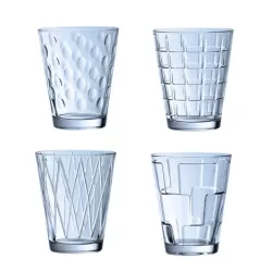 Dressed Up Bicchiere acqua set 4 pezzi blu - Villeroy & Boch