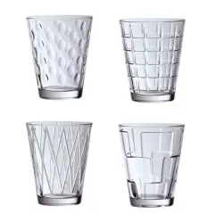 Dressed Up Bicchiere acqua set 4 pezzi smoke - Villeroy & Boch