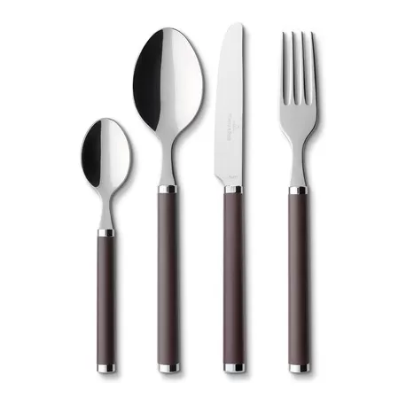 Play! chocolate brown Servizio tavola 24 pezzi - Villeroy & Boch