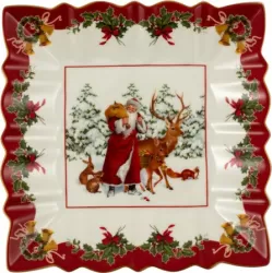 Toy's Fantasy Coppa quadrata Babbo Natale & animali - Villeroy & Boch