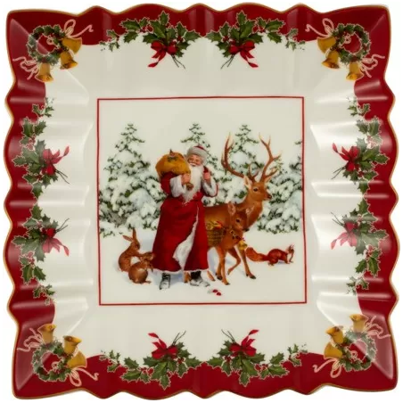 Toy's Fantasy Coppa quadrata Babbo Natale & animali - Villeroy & Boch