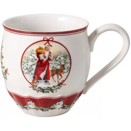 Toy's Fantasy Tazza jumbo,Babbo Natale &anim. - Villeroy & Boch