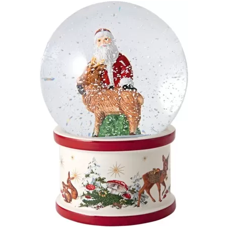 Christmas Toys Palla neve grande, Babbo Natale+cervo - Villeroy & Boch
