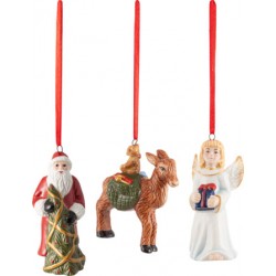 Nostalgic Ornaments Ornamento Babbo Natale cervo 3 pezzi - Villeroy & Boch