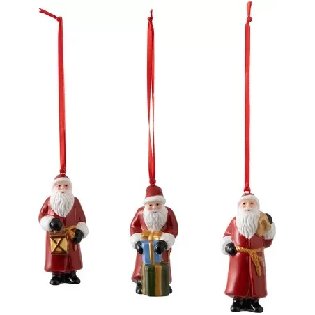 Nostalgic Ornaments Ornamento Babbo Natale set 3 pezzi  - Villeroy & Boch