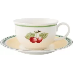 French Garden Tazza caffe latte con piatto XL 2 pezzi  - Villeroy & Boch