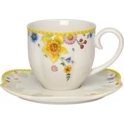 Spring Awakening Tazza caffe con piatto 2 pezzi - Villeroy & Boch