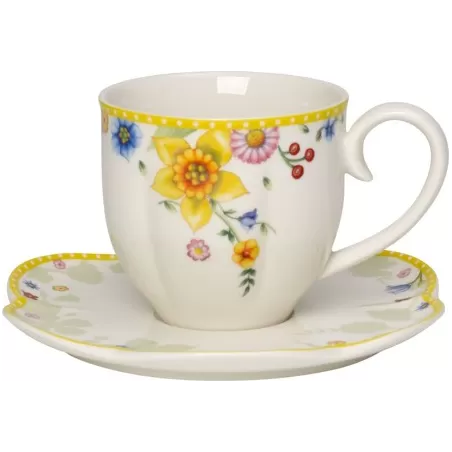 Spring Awakening Tazza caffe con piatto 2 pezzi - Villeroy & Boch