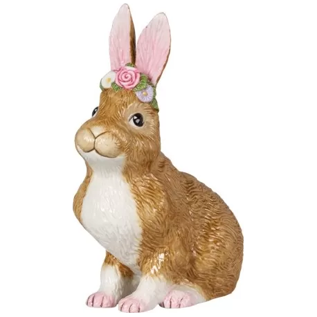 Easter Bunnies Coniglietto grande sed fiori - Villeroy & Boch