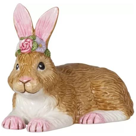 Easter Bunnies Coniglietto piccolo steso fiori - Villeroy & Boch