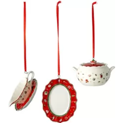 Toy's Delight Decoration Ornamento articoli per servire set 3 pezzi - Villeroy & Boch