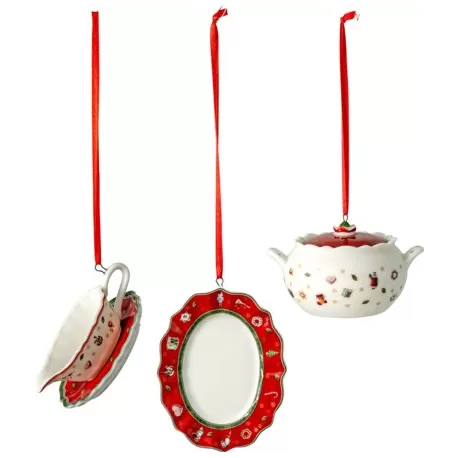 Toy's Delight Decoration Ornamento articoli per servire set 3 pezzi - Villeroy & Boch