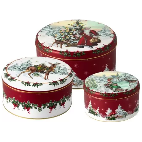 Winter Collag Accessoires Scatola dolci set 3 - Villeroy & Boch