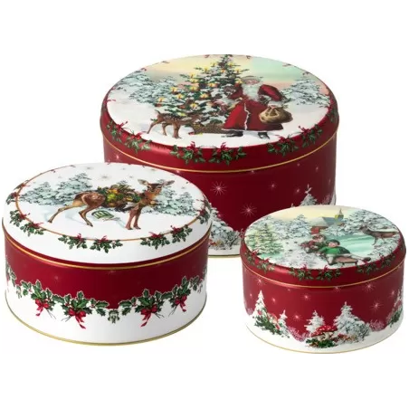 Winter Collag Accessoires Scatola dolci set 3 - Villeroy & Boch