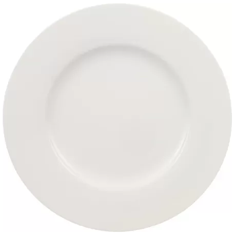 WONDERFUL WORLD WHITE PIATTO PIANO 27CM