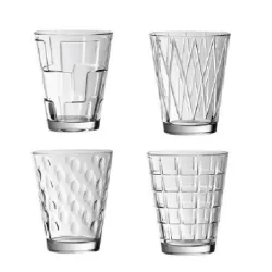 Dressed Up Bicchiere acqua set 4 pezzi trasparente - Villeroy & Boch
