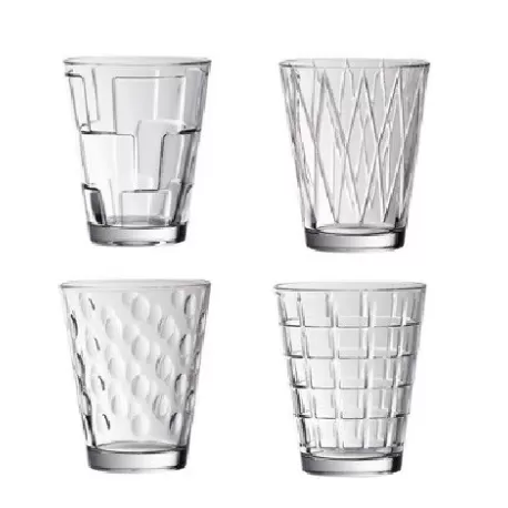 Dressed Up Bicchiere acqua set 4 pezzi trasparente - Villeroy & Boch