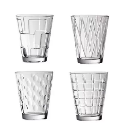 Dressed Up Bicchiere acqua set 4 pezzi trasparente - Villeroy & Boch