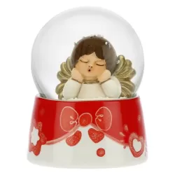 Palla di vetro con angelo - Thun