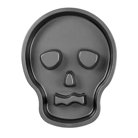 Tortiera antiaderente teschio per festa Halloween - Wilton