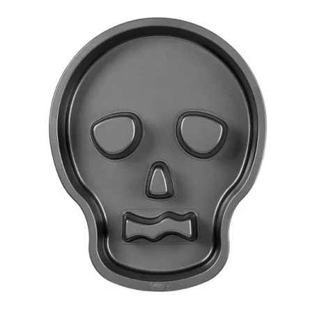 Tortiera antiaderente teschio per festa Halloween - Wilton