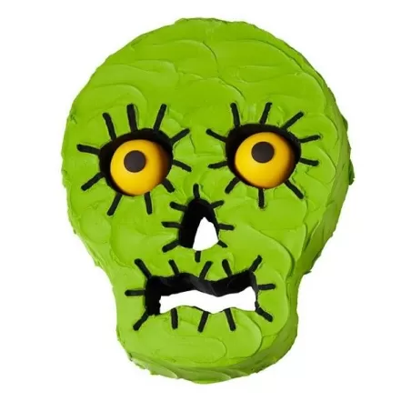 Tortiera antiaderente teschio per festa Halloween - Wilton