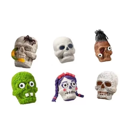 Tortiera antiaderente teschio 3D per festa Halloween - Wilton