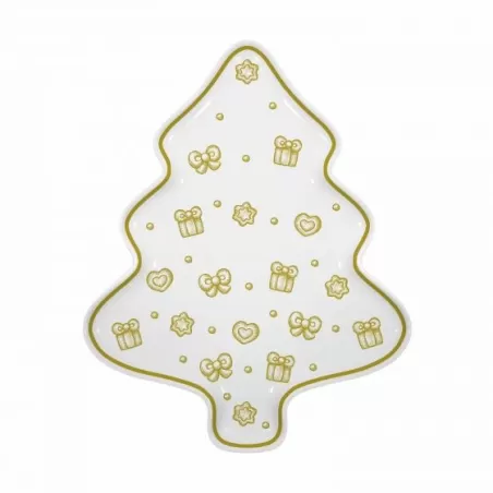 Piatto a forma di albero Gold Icons - Thun