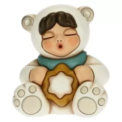 Bimba orso polare con stella - Thun