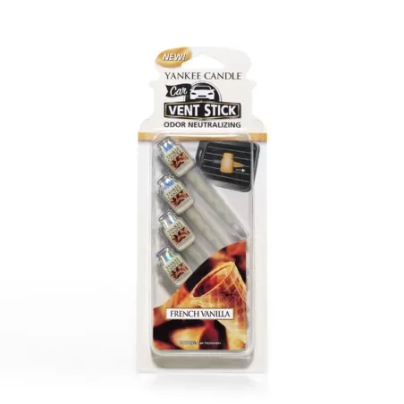 French Vanilla Car Vent Sticks - Yankee Candle