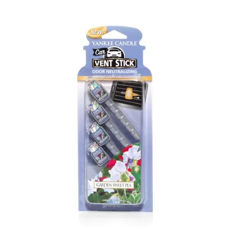Garden Sweet Pea Car Vent Sticks - Yankee Candle
