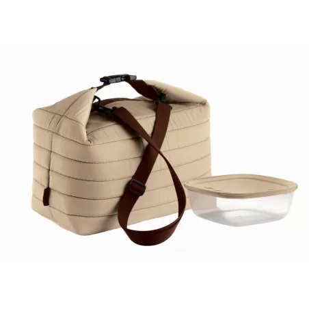 Borsa termica grande+contenitore handy argilla - Guzzini