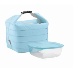 Borsa termica piccola+contenitore handy celeste matt - Guzzini