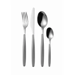 Set 24 posate 'my fusion' grigio - Guzzini