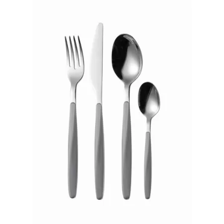 Set 24 posate 'my fusion' grigio - Guzzini